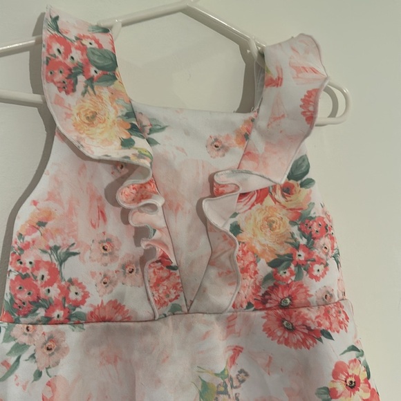 Floral Kids Dress - Picture 10 of 11
